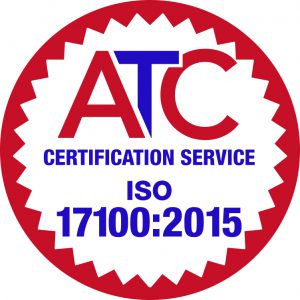 ATC ISO 17100 certification mark | Translators