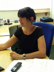 Vicky at desk | Professional translation services