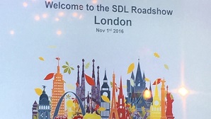 Event poster for the SDL Roadshow in London | Certified translations