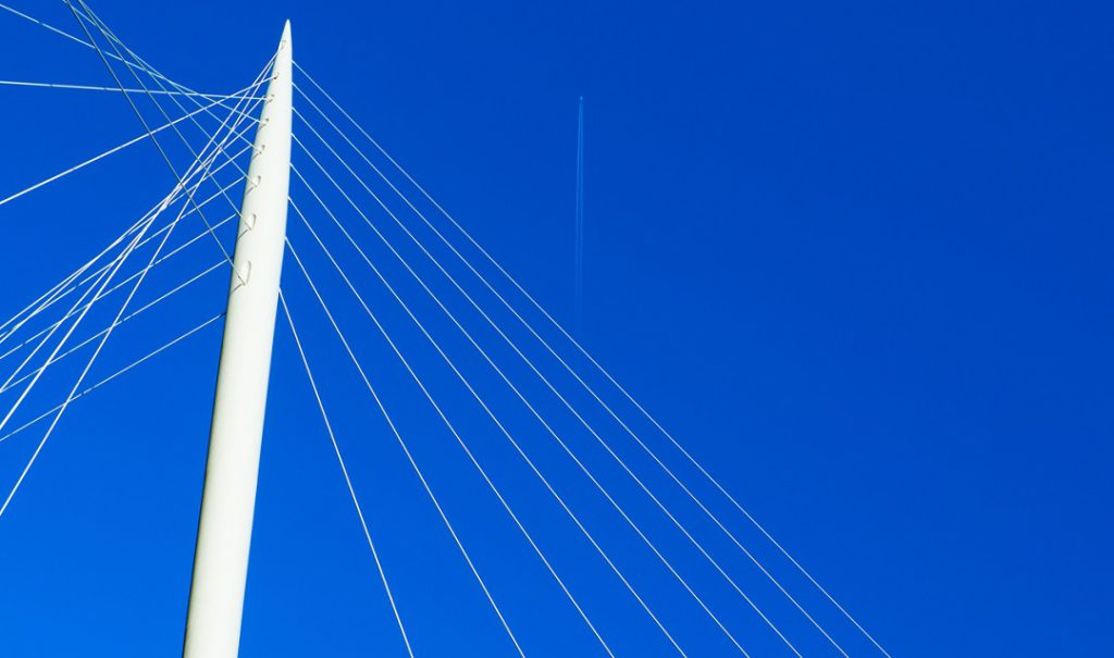 Salford Manchester Lowry bridge