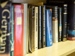 Dictionaries on bookshelf | Blog | Specialist commercial translation