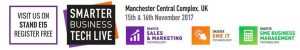 Smarter business tech live event poster | Technical and commercial translation