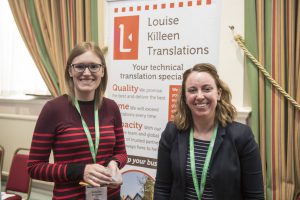 Siobhan and Catherine at ITI Conference 2019 | Translation services