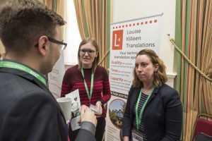 Catherine and Siobhan at ITI Conference 2019 in Sheffield | Technical and commercial translation
