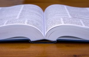 Open book on table | Blog | Quality translation services